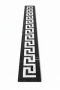 White S Border 4.5"